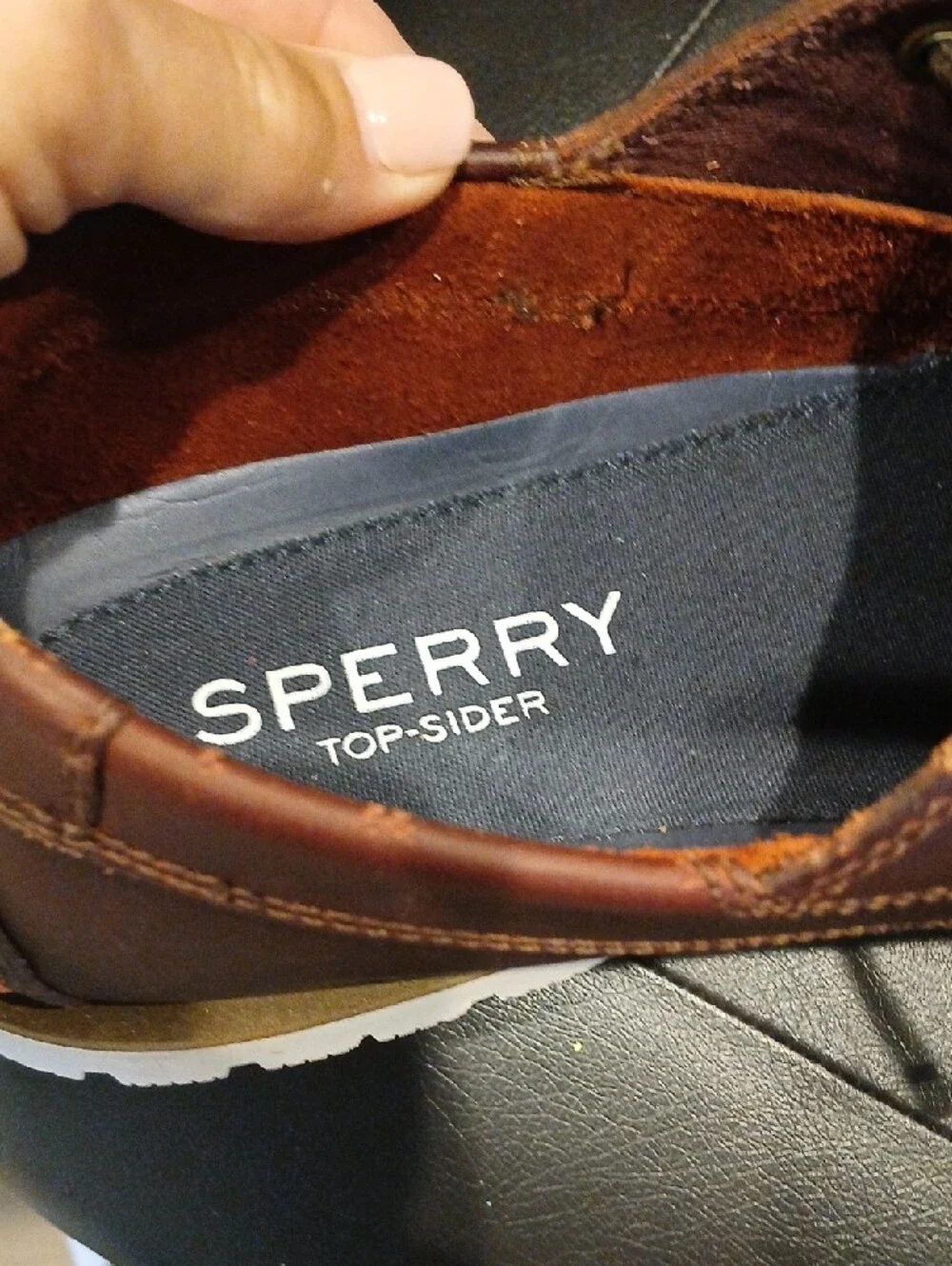 Sperry Brown Leather 2-Eye Classic Boat Shoes